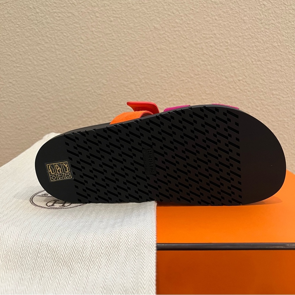 NEW Hermes Chypre Sandals - Picture 4 of 6